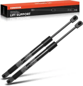 A-premium 717643516866 Tailgate Rear Trunk Lift Supports Shock Struts Springs Black