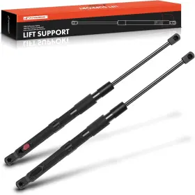 Apgs-0159 A-premium Hood Lift Supports Shock Struts Compatible With Panamera Black