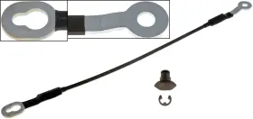 49645 Apdty Tailgate Cable Metal 17-1/4 Inch With Mounting Hardware