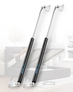 Ara-1366 Arana Gas Struts 36 Inch 250lb Springs Shocks With Mounting Brackets