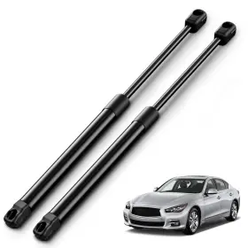 Ara-1389 Arana 2pcs Hood Struts Shocks Infiniti Q50 2014-2021 Front Lift Support Base