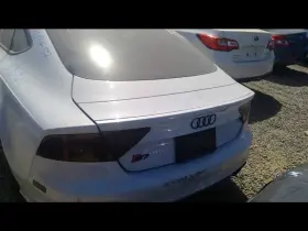 170-50503c Audi White Decklid Tailgate Lights Spoiler With Camera 5j2 Fits 14-17 S7 Oem