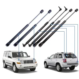 10377759 Autobasicparts For 2005-2010 Jeep Grand Cherokee Qty 6 Window Tailgate Hood Lift Supports