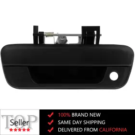 S01121ada64a2 Autodayplus Tailgate Handle With Hole Black Rear For 2004-2012 Gmc Canyon