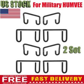 Automysticfj 12340182-1 8x Soft Door Canvas Strikers For Humvee Front Rear Catch 5340-01-208-7670