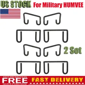 5340-01-208-7670 Automysticfj 12340182-1 8x Soft Door Canvas Strikers For Humvee Front Rear Catch