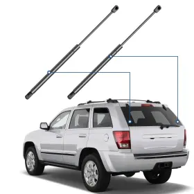 13847826 Basic-autoparts For 2001-2006 Hyundai Santa Fe Qty 2 Rear Window Glass Lift Supports Struts