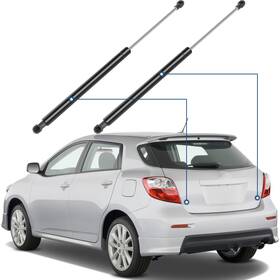 Basic-autoparts 13850305 For 2009-2014 Toyota Matrix 2 Pcs Rear Tailgate Gas Lift Support Shocks Struts