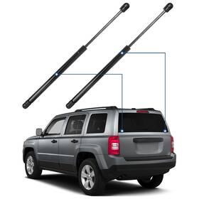 Basic-autoparts 13850420 For 2007-2017 Jeep Patriot Qty 2 Rear Liftgate Tailgate Lift Support Without Speaker