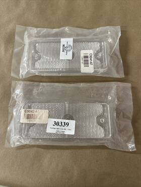 Brothers Trucks C9042-67 Parking Light Lens - Clear Right 1967-68 Chevy Gmc