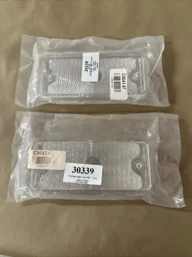 C9042-67 Brothers Trucks Parking Light Lens - Clear Right 1967-68 Chevy Gmc