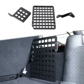 Chero20240627us04 Cherocar Black Right Side Trunk Storage Shelf Rack For Jeep Wrangler Jk 4-door 2007-2017