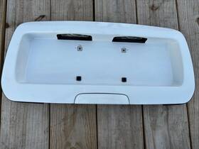Chevrolet 15232046 02-09 Gmc Trailblazer Envoy Hatch Handle License Plate Holder Bracket No Cracks