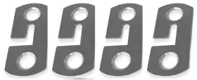 T5511 Classic Industries 1955-58 Chevrolet Cameo / Gmc Suburban Carrier Tailgate Cable Retainer Plates