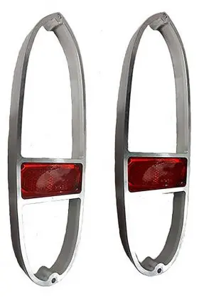 T5512 Classic Industries 1955-58 Chevrolet Cameo/gmc Suburban Carrier Tail Lamp Inner Ring With