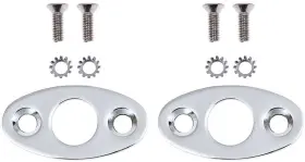 Tf400986 Classic Industries 1955-57 Chevy Wagon/nomad Lower Tailgate Ball Covers