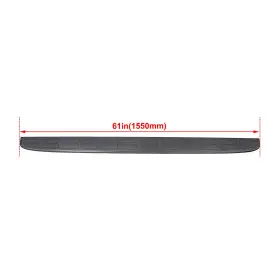 4764 Dalesmfg Tailgate Spoiler Cap Molding Top Protector Fits For 99-07 Silverado Sierra