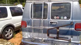 140-02537al Dodge Truck Driver Rear Back Door Double Left-hinged Fits 91-94 150 Van 249287