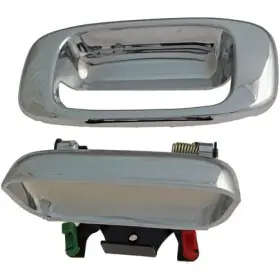 82784 Dorman Tailgate Handle And Bezel Kit Chrome