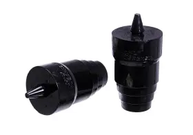 2.9105g Energy Suspension - Black Spare Tire Bumper Set
