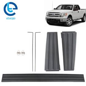 Etecgo 626336 Suit For Ford F-150 2009 2010-2014 Blk Tailgate Molding Trim Flexible Flex Step