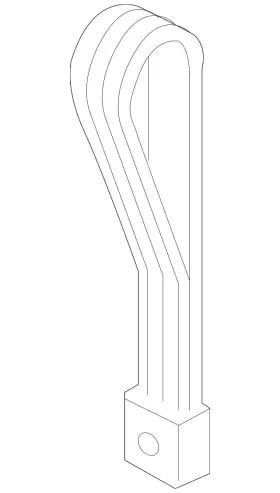 2t1z-6143400-aa Ford Genuine Pull Strap