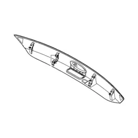 Cv6z5843400ba Ford Handle Luggage Compartment For