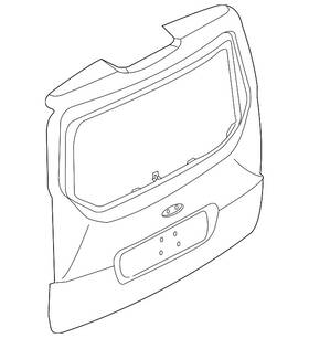 Ford Dt1z-6140010-ab Genuine Lift Gate