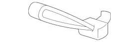 Fl1z-78434a14-ab Ford Genuine Pull Handle