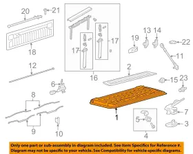 Dc3z9940700b Ford Oem 08-16 F-250 Super Duty Pick Up Box Tail Gate-tail Gate