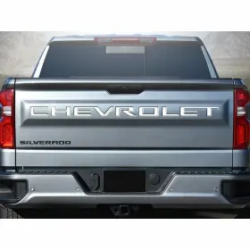 19432565 General Motors Gm 2019-2022 Chevrolet Silverado Tailgate Letter Kit Gloss White Oem