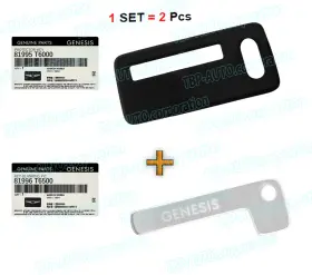 81996t6500 Genesis Genuine Blanking Key Protect Cover Set For 2024-2026 Gv80 Coupe Oem