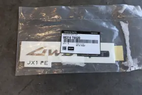 86316-t6520 Genesis 2025-2026 Gv80 Oem Rear Liftgate Nameplate Emblem Awd 3.5t 86316-t6520 Genesis 2025-2026 Gv80 Oem Rear Liftgate Nameplate Emblem Awd 3.5t