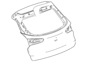 42855046 Gm Genuine Gate