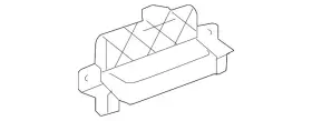 15898422 Gm Genuine Parts F Handle