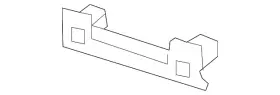 23119536 Gm Genuine Parts Dune Liftgate Inside Pull Handle