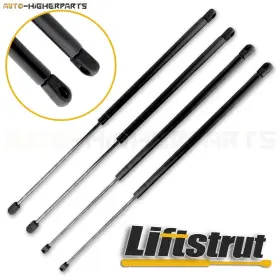 10024446 Higher-autoparts 4 Pcs Hood Hatch Lift Supports Gas Spring For 1998-10 Vw Beetle With Spoiler