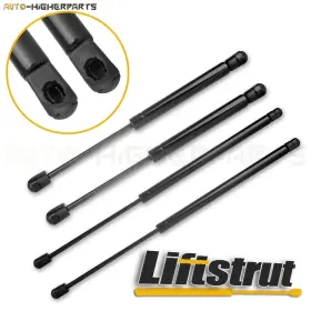 10024457 Higher-autoparts 4 Pcs Hood Trunk Lift Supports Gas Spring For 2002-2005 Hyundai Sonata