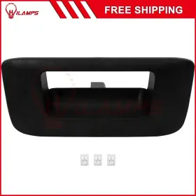 12296121 Hilamps Rear Tailgate Handle Liftgate Black For Chevrolet Silverado Sierra 2007-13 12296121 Hilamps Rear Tailgate Handle Liftgate Black For Chevrolet Silverado Sierra 2007-13
