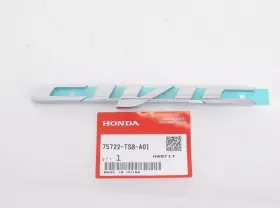 75722-ts8-a01 Honda 2012 2015 Civic Coupe Rear Liftgate Trunk Emblem Oem New