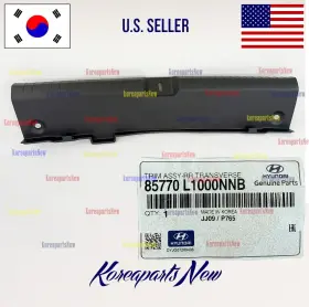85770l1000 Hyundai Rear Tailgate Sill Trim Trunk Transverse Genuine Sonata 2020-2023