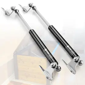 355n Iaqwe 4562 17inch 80lbs/355n Gas Spring Struts Shocks Lift Supports For 17 Inch Black