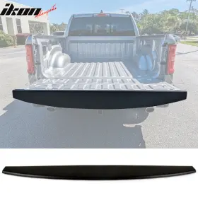 Astg-dgddr1901 Ikon Motorsports Fits 19-25 Ram 1500 Tailgate Cap Molding Cover Protector Trim Matte Black Pp