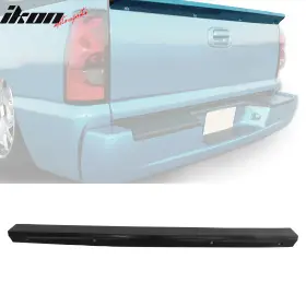 Sp-chsl07cnt Ikon Motorsports Fits 07-14 Chevrolet Silverado Tailgate Molding Cap Protector Spoiler Cover - Pu