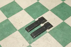 184-jeep Jeep 07-18 Wrangler Black Rear Tailgate Door Upper Lower Hinge Pair 2x Factory Oem Oe