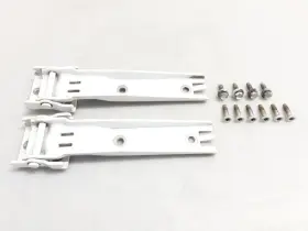 184.ch9215 Jeep/plymouth Truck Jk Wrangler Oem Tailgate Hinges Pair Bright White Pw7 2007-2017 143071