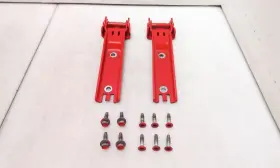 184.ch9217 Jeep/plymouth Truck Jk Wrangler Oem Tailgate Hinges Pair Firecracker Red Prc 2007-2017 149496