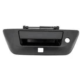 Karparts360 197726516738 For Nissan Titan Xd 2016 2017 Tailgate Handle Textured Black With Camera Hole