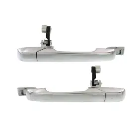 Ac1520105 Karparts360 For Acura Mdx 2001-2006 Exterior Door Handles Rear Driver And Passenger Side Pair