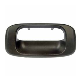 Karparts360 Alx-pau-mm-76106-cl360a62 For Gmc Sierra 2500 1999 Tailgate Handle Bezel Made Of Plastic Black Clip On
